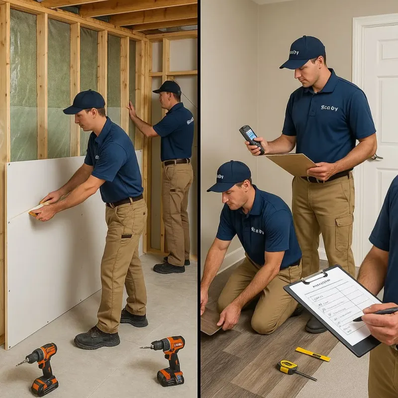 Repairs and Reconstruction process in Blythewood, SC